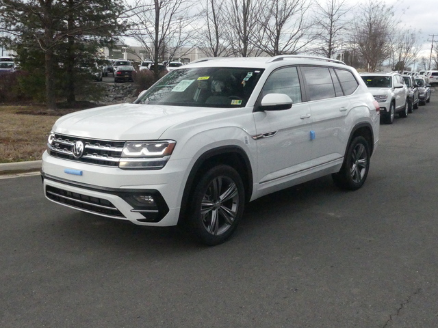 New 2019 Volkswagen Atlas SE w/Technology R-Line and ...